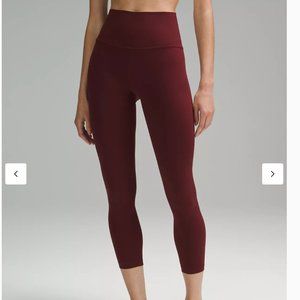 lululemon Align High-Rise Pant 25" Red Merlot
